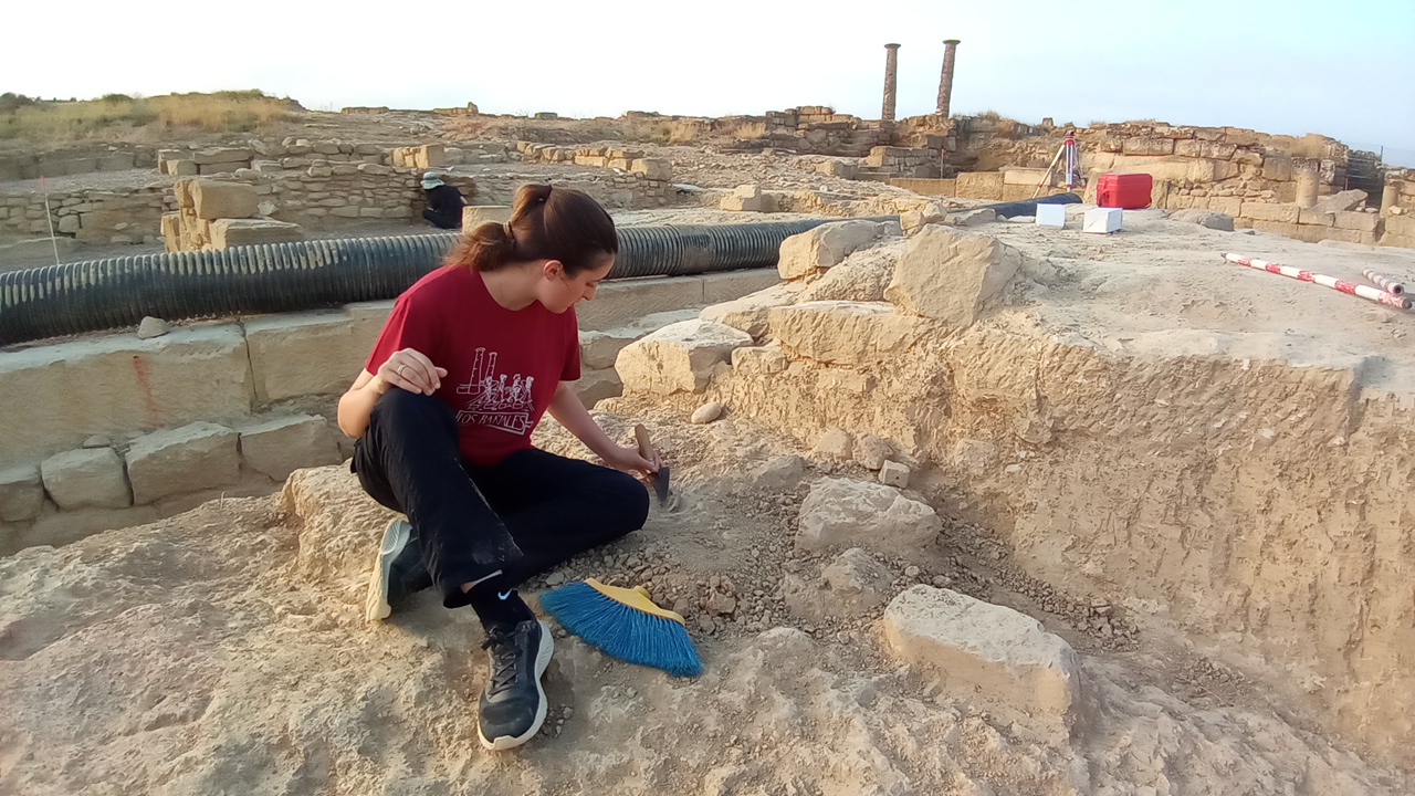 Trabajos arqueológicos de la Fundación Los Bañales